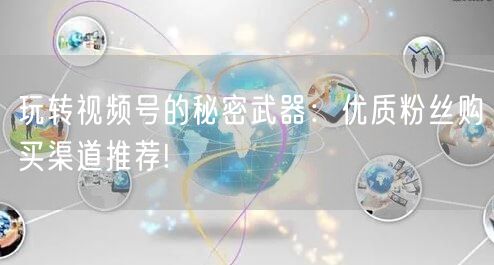 玩转视频号的秘密武器:优质粉丝购买渠道推荐!