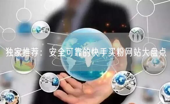 独家推荐:安全可靠的快手买粉网站大盘点